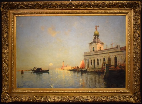 Venise, lumières et ombres au Dogana - Maurice Bompard (1857-1935)